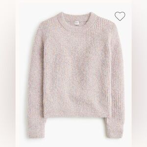 J.Crew Metallic sequin crewneck sweater